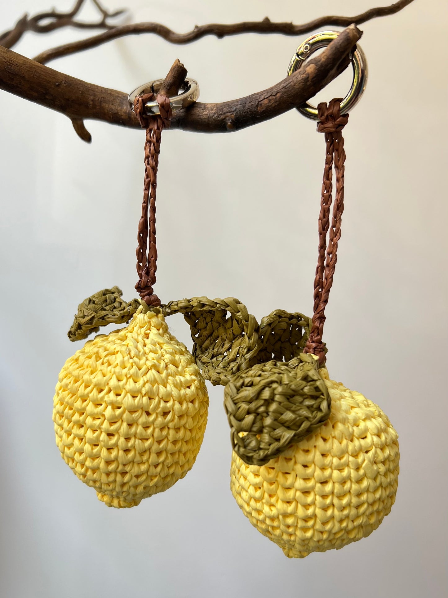 Handbag charm - Lemon