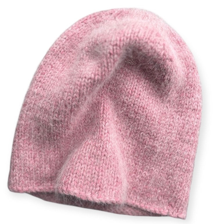Beanie - pink melange
