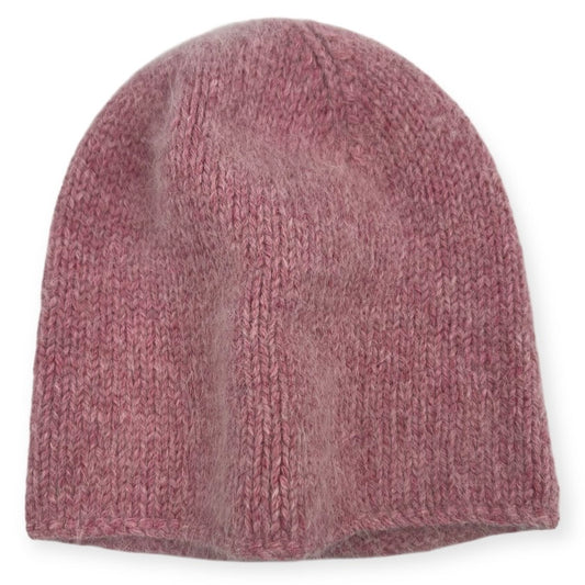 Beanie - różowy melanż