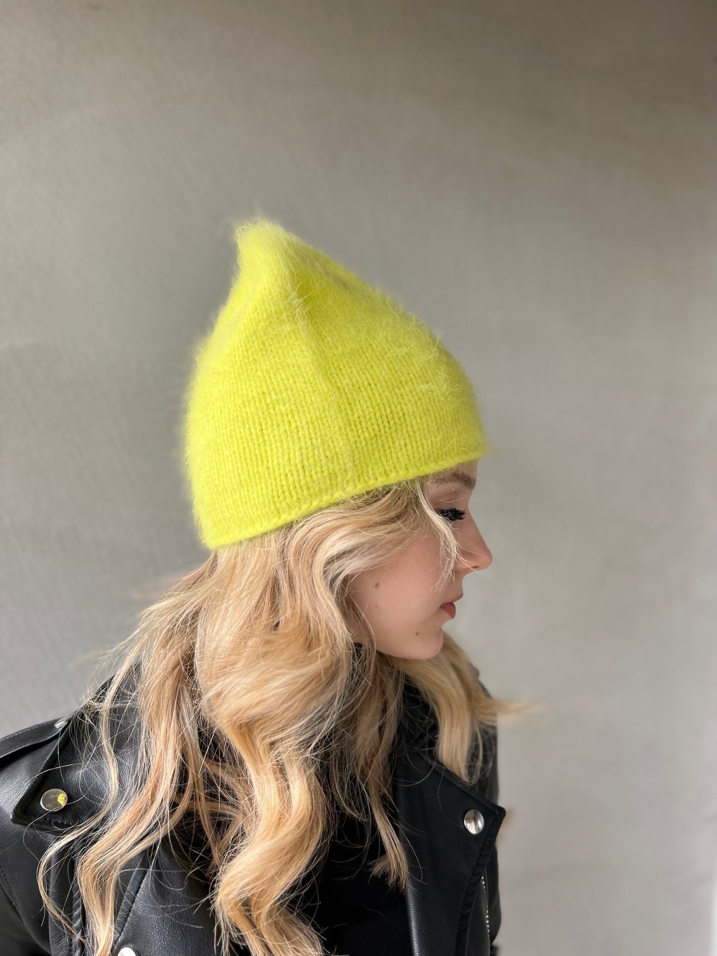 Beanie - soczysty żółty