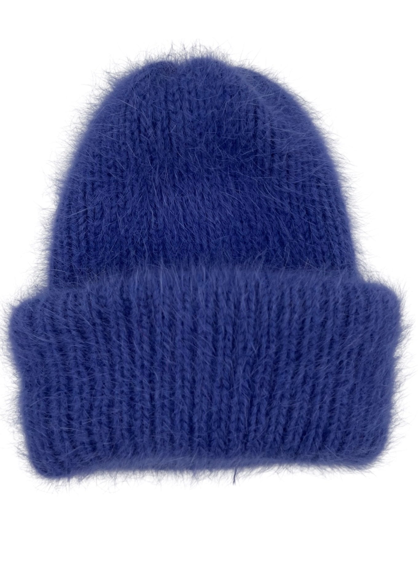 Czapka Damska z Angory - Elegancki Błękit
