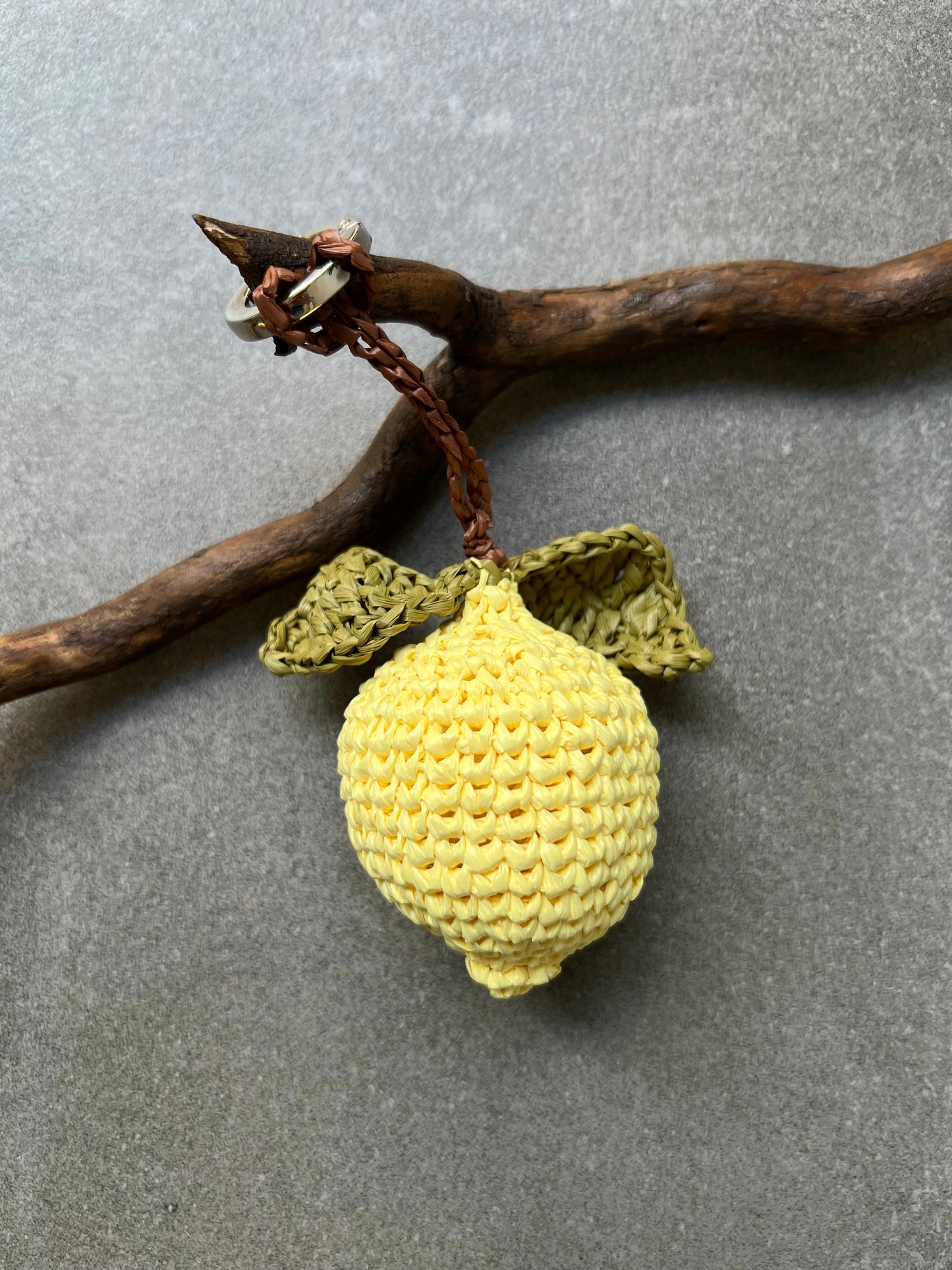Handbag charm - Lemon