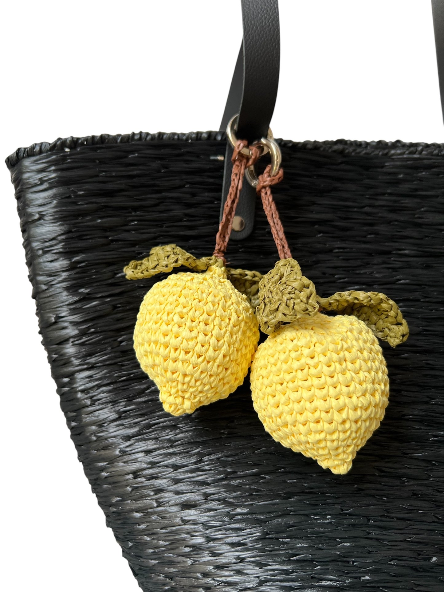 Handbag charm - Lemon