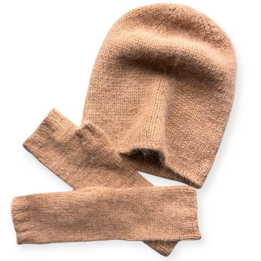 Zestaw: czapka Beanie + mitenki